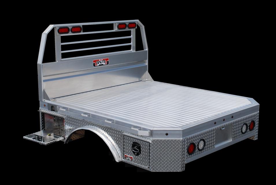 BRUTE, Aluminum Flatbed Package, HPX80104401 Unique Truck Accessories